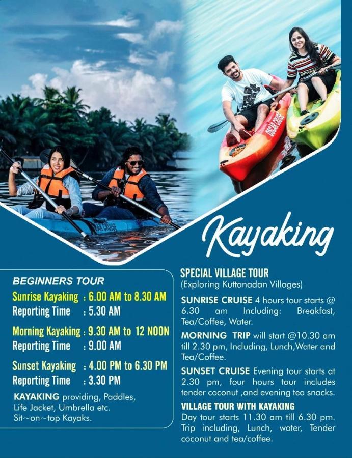 Rajatheeram Beach Homestay & Backwater Cruise Alleppey Alappuzha Buitenkant foto
